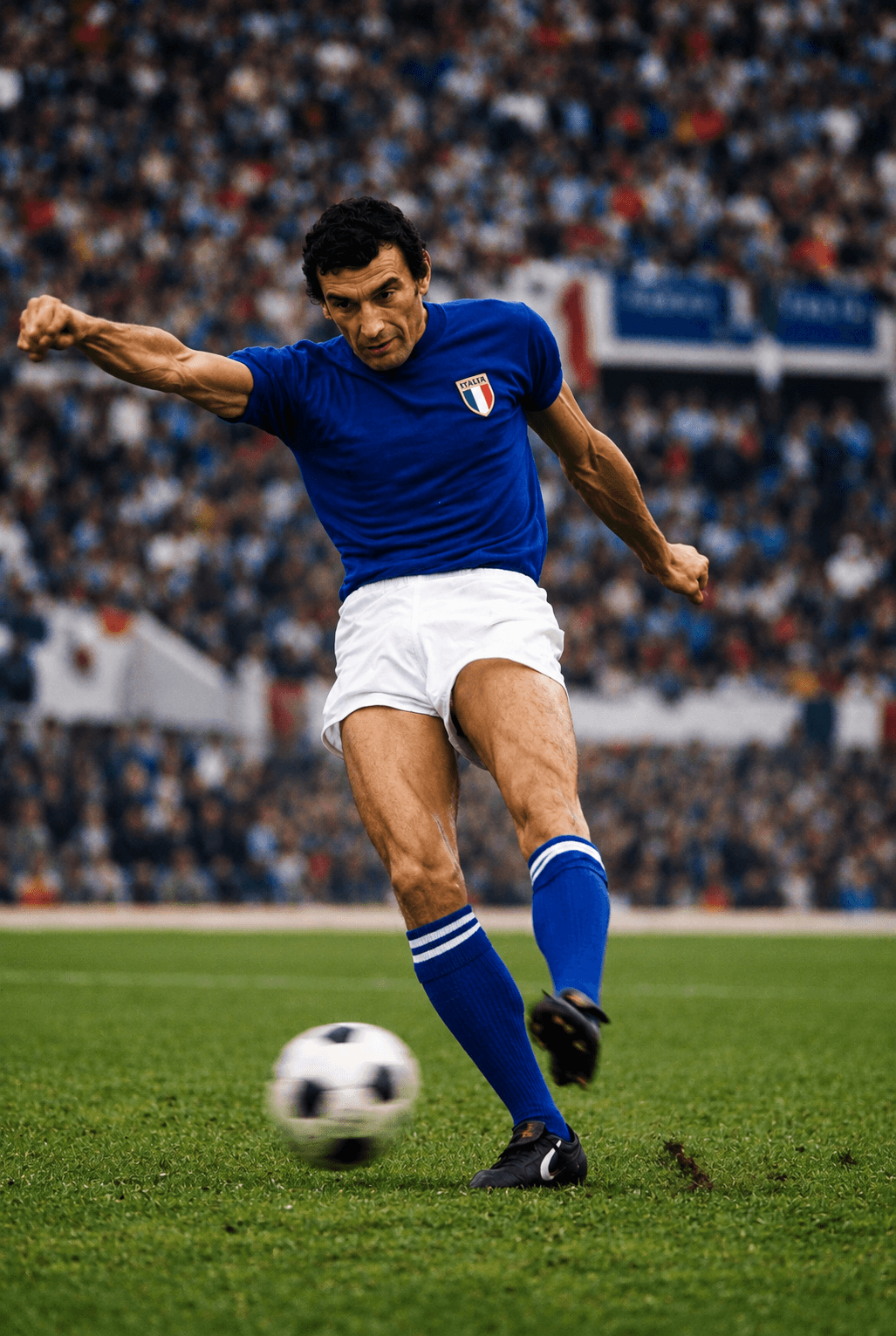 Gigi Riva in azzurro