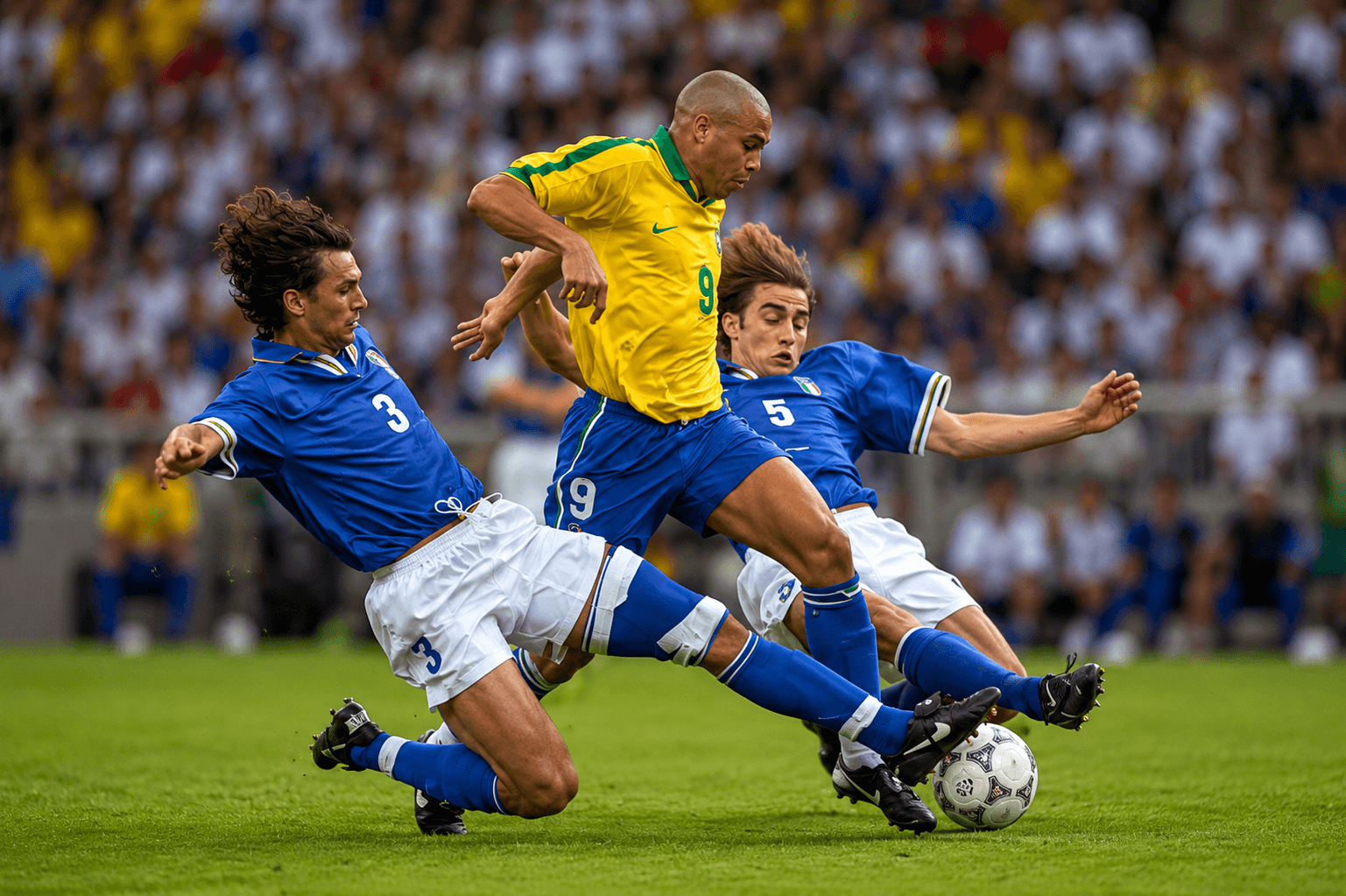 Maldini, Cannavaro, Ronaldo